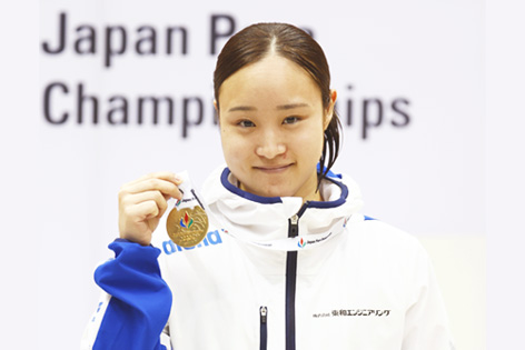 2024ジャパンパラ水泳競技大会で優勝！
